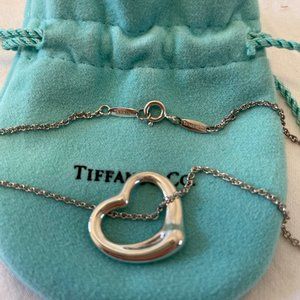Tiffany & Co. Open Heart Necklace